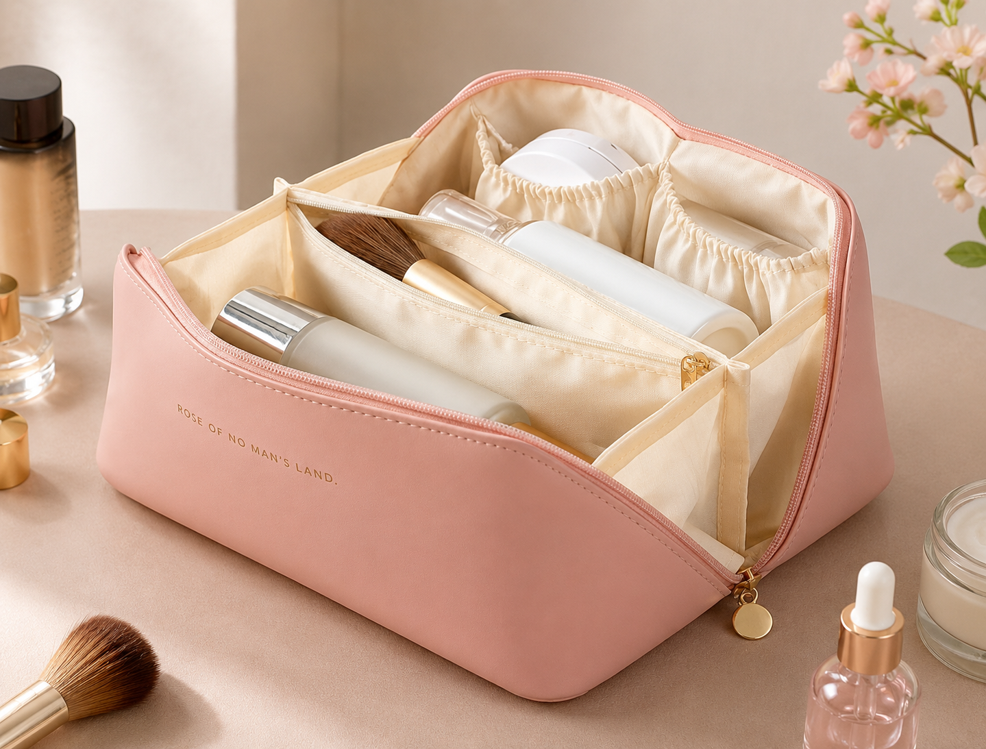 Neceser Organizador Porta Cosméticos Premium | Compacto, Elegante y Multifunción