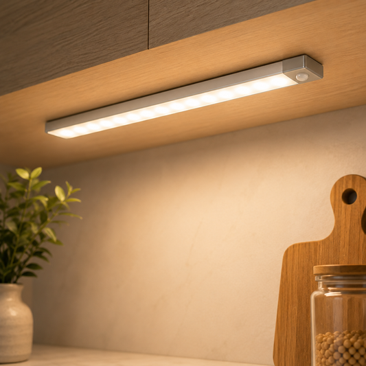 Luz LED Inteligente con Sensor de Movimiento | Recargable USB 50 cm