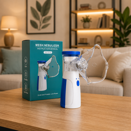 Nebulizador Portátil Inalámbrico USB para Adultos y Niños
