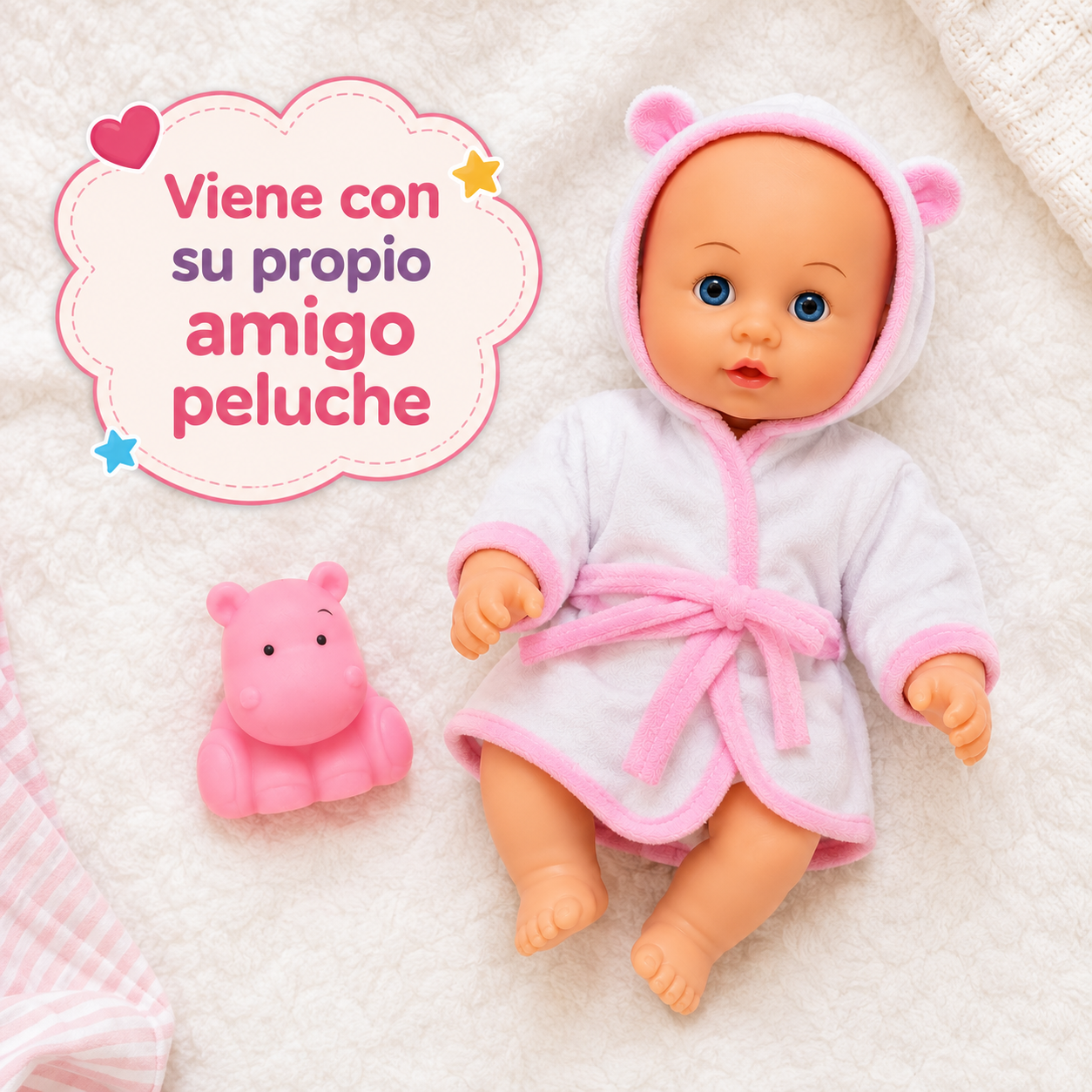 Muñeca Tiny Baby 31 cm con Unicornio